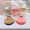 Straw Hat for 17cm Dolls Woven Beach Sun Hat Bohemian Summer Vacation