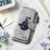 Grim Reaper Pattern Long Wallet Forever Style Fashion Card Holder Portable Daily Use Purse