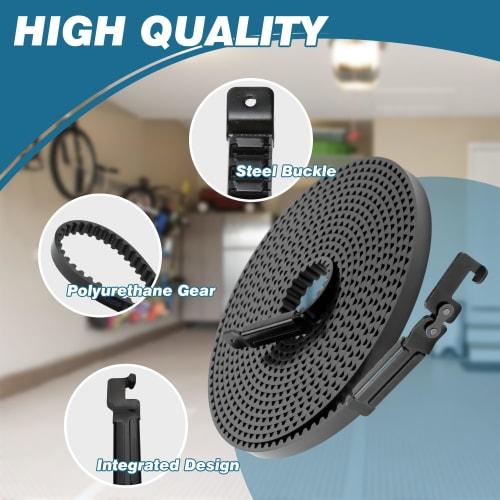 41A5434-13A Drive Belt for 8-Foot Tall Garage Doors, 256.53 Inches, Replacement Garage Door Opener Belt 41A5434-13A Compatible with Chamberlain, LiftM