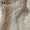 50*150 см Креативная хлопковая сетчатая ткань с пористой текстурой, прозрачное кружево, дизайнерская ткань для шитья одежды, костюмов