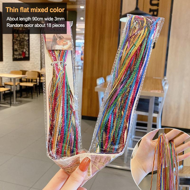 90 см Разноцветные 16-30 шт. Веревки для плетения кос, пряди для африканских кос, для девочек, для DIY, для плетения хвостиков, женские аксессуары для укладки волос