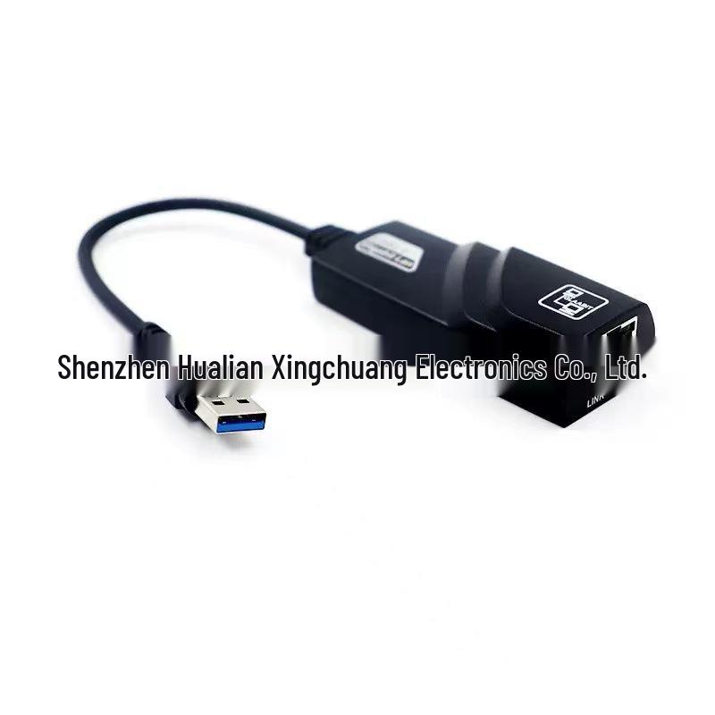 Сетевой адаптер Gigabit USB 3.0 Type-C на RJ45: Внешний конвертер без драйверов