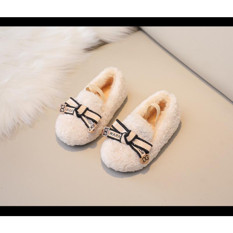 Детская шерстяная обувь женская осенне-зимняя сетка красная симпатичная хлопковая обувь шапочки для девочек с бархатом теплая детская одежда