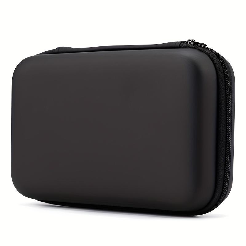 Сумка для хранения EVA, Сумка для хранения цифровых устройств EVA, Гладкая и устойчивая к пятнам, Органайзер для цифровых аксессуаров, Портативный чехол на молнии для кабелей