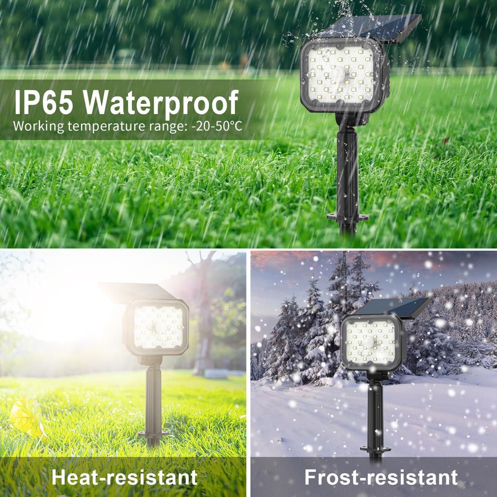 30 светодиодов супер яркий холодный свет солнечные индукционные прожекторы с 3 режимами солнечные прожекторы уличные солнечные газонные фонари для сада