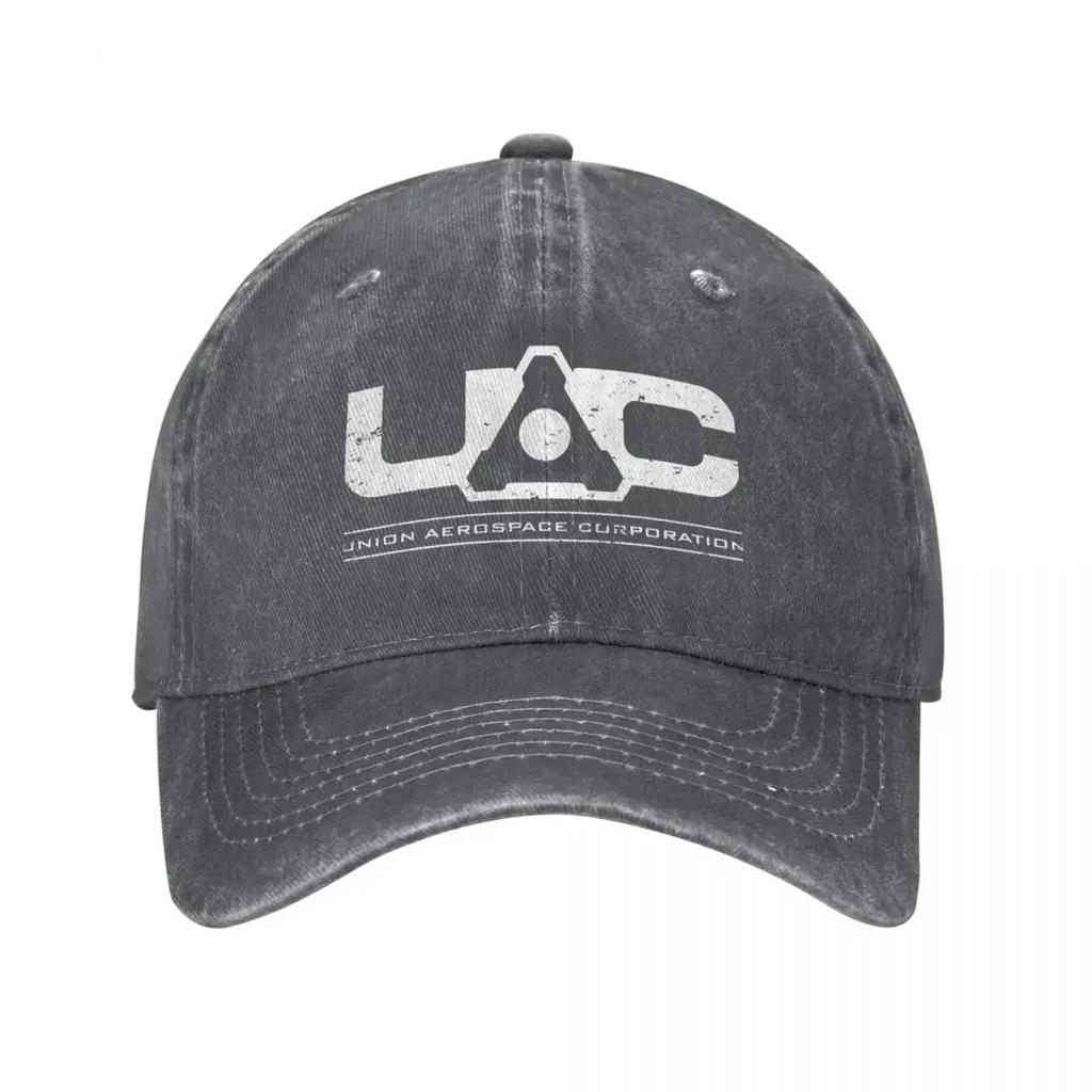 aDoomed UAC Washed Baseball Cap Video Game Fashion Trucker Hat Summer Men Adult Hunting Camping Designer Baseball Caps