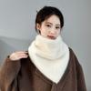 Long Wrap Faux Fur Scarf Soft Plush Faux Fur Neck Scarf New Neck Warmer  Women