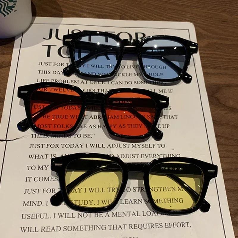 Унисекс Винтажные Солнцезащитные Очки Ретро Защита UV400 Прямоугольные Модные Очки Повседневные Кошачий Глаз Очки для Женщин Мужчин