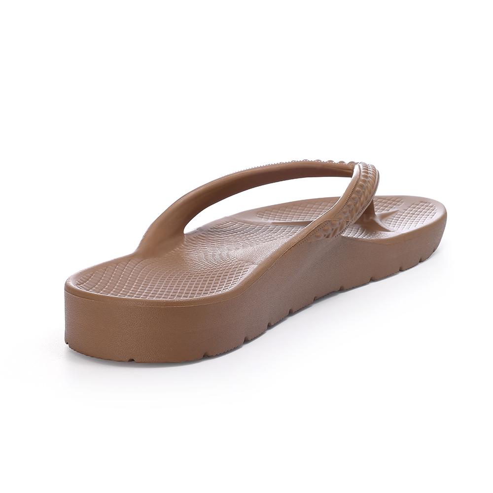 Fashion Kidmi New Men Flip Flops Orthotic Sandals for Plantar Fasciitis Relief Vacation Light Shock-Absorbing Thong Sandals for Walking