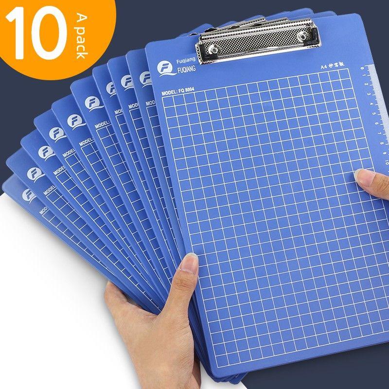 Approval Book Clip Multifunctional A5 Flat Board Nail Menu Plastic Writing Board Plate Holder Stationery Office Supplies Vertical Book for Students