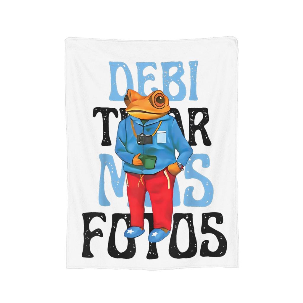 Bad Bunny DTMF Fleece Blankets Music Funny Throw Blankets for Home 150*125cm Plush Thin Quilt,