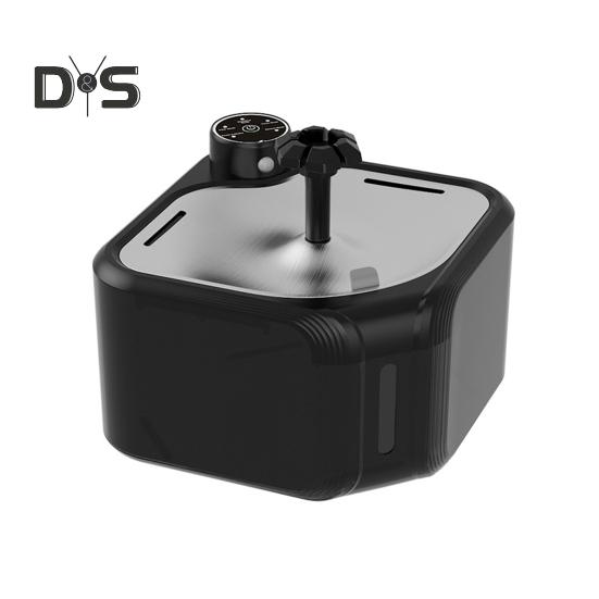2.8L/95oz беспроводной фонтанчик для кошек ультра-тихий автоматический диспенсер для воды для собак с датчиком движения и крышкой из нержавеющей стали для