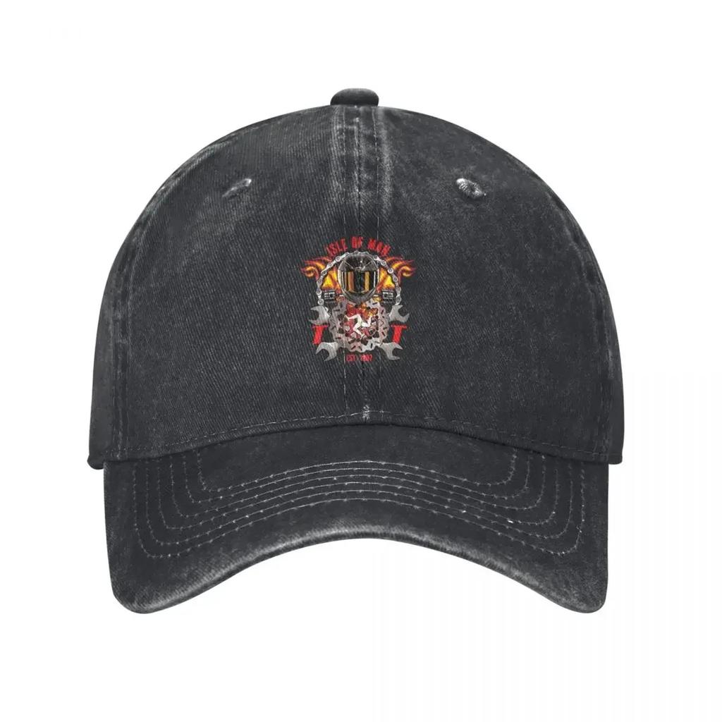 Isle of Man UK Motorbike Racing Race Day Baseball Cap Luxury Man Hat dad hat Womens 2024 Mens