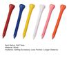 100 Pcs Golf Tees Reduce Friction Side Spin Wooden Golf Tees Golf Accessory To Improve Distance And Accuracy