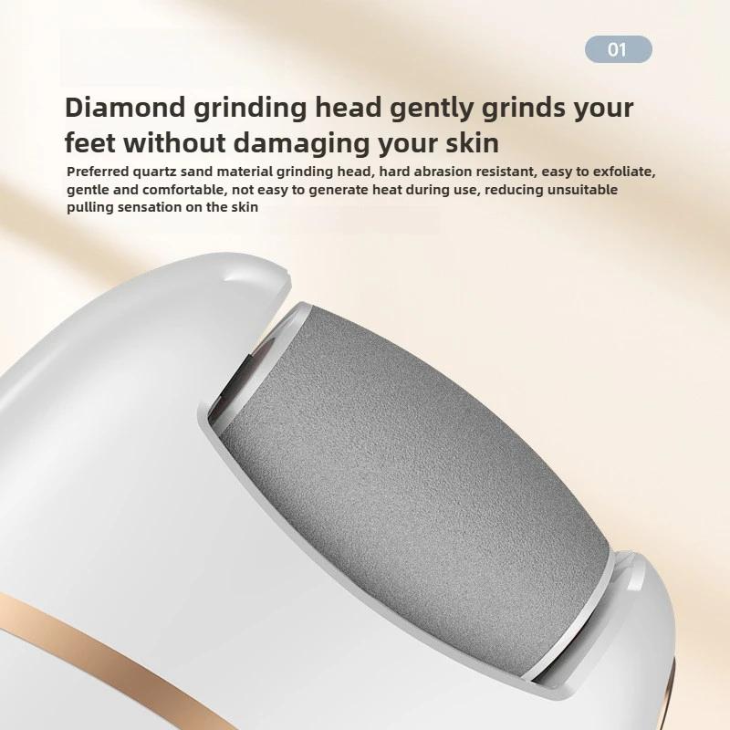 Электрическая шлифовальная машина для ног, перезаряжаемая, для полировки толстой кожи, шлифовальная машина для ног, против омертвевшей кожи, ремонт ног, бытовая техника для личной гигиены