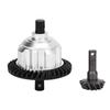 Differential Gear Replacement for TRAXXAS 1 10 MAXX RC Car 37T 13T Rear Diff Gear Kit Silver