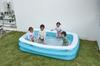 JILONG Гигантский прямоугольный бассейн, 228 см, Примерно 228 x 148 x 47 см (Размер в раздутом виде), JL-697866 BL