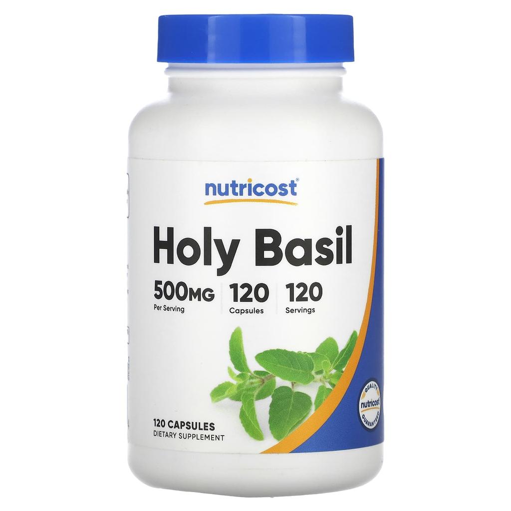 Nutricost Holy Basil, 500 Mg, 120 Capsules