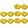 10 Pieces Wasp Trap Yellow Funnel Trap Wasps DIY Insect Catcher, Insect Trap for Outdoors, Control