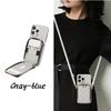 Crossbody Zipper Cards Solt Leather Wallet Case For iPhone 17 16 15 14 13 12 Pro Max 17e 16e Pocket Purse Stand Lanyard Cover