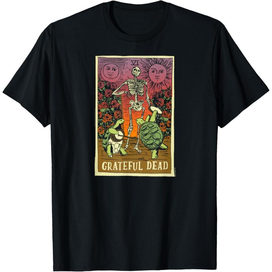 Grateful Dead Террапин Карта Таро Винтажная Футболка Группы