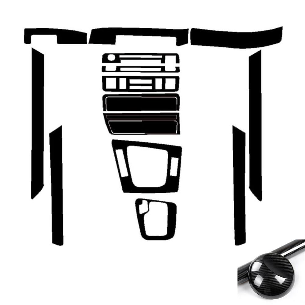 Глянцевая отделка под карбон для интерьера автомобиля для BMW-3 серии E46 1998-2005