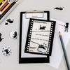 45pcs Vintage Scrapbook Stickers Waterproof Decorative Stickers Black Cat Stickers  Scrapbooking