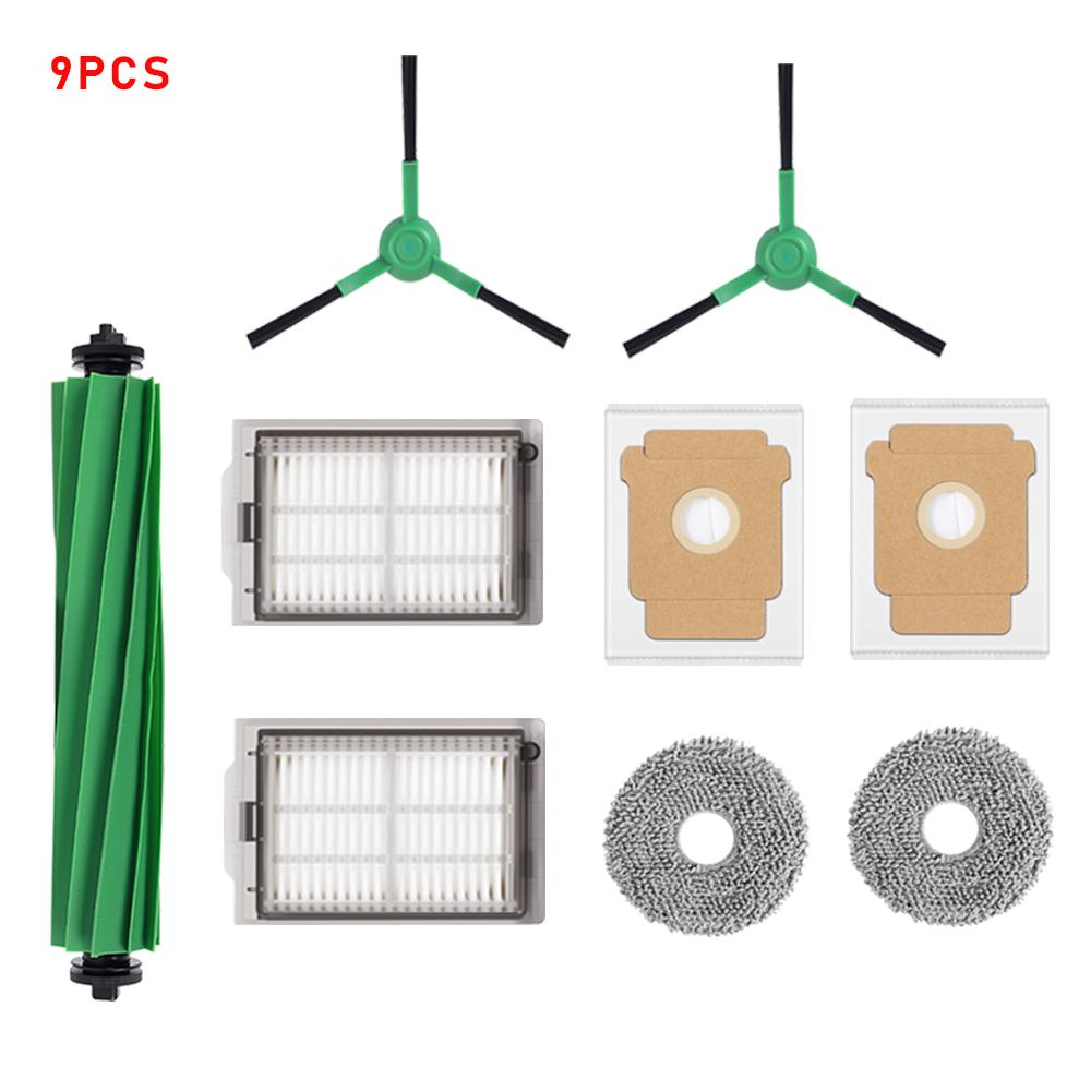 For iRobot Roomba Plus 405 Combo / 505 Combo Robot Vacuum Spare Parts Mop Cloths Filters Dust Bags Main Side Brushes Accessorie