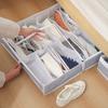 Adjustable Shoe Organizer Space Saving Shoe Bin Large Capacity Foldable Design Shoe Storage Container with Zippers