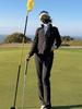 TASHI GOLF Женский зимний теплый стройнящий пуховик и комплект брюк с высоким поясом на флисе