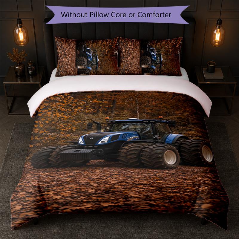 New Holland Print 3Pcs Duvet Cover Set 1 Duvet Cover and 2 Pillowcases Soft Bed Linen For Household Bedroom