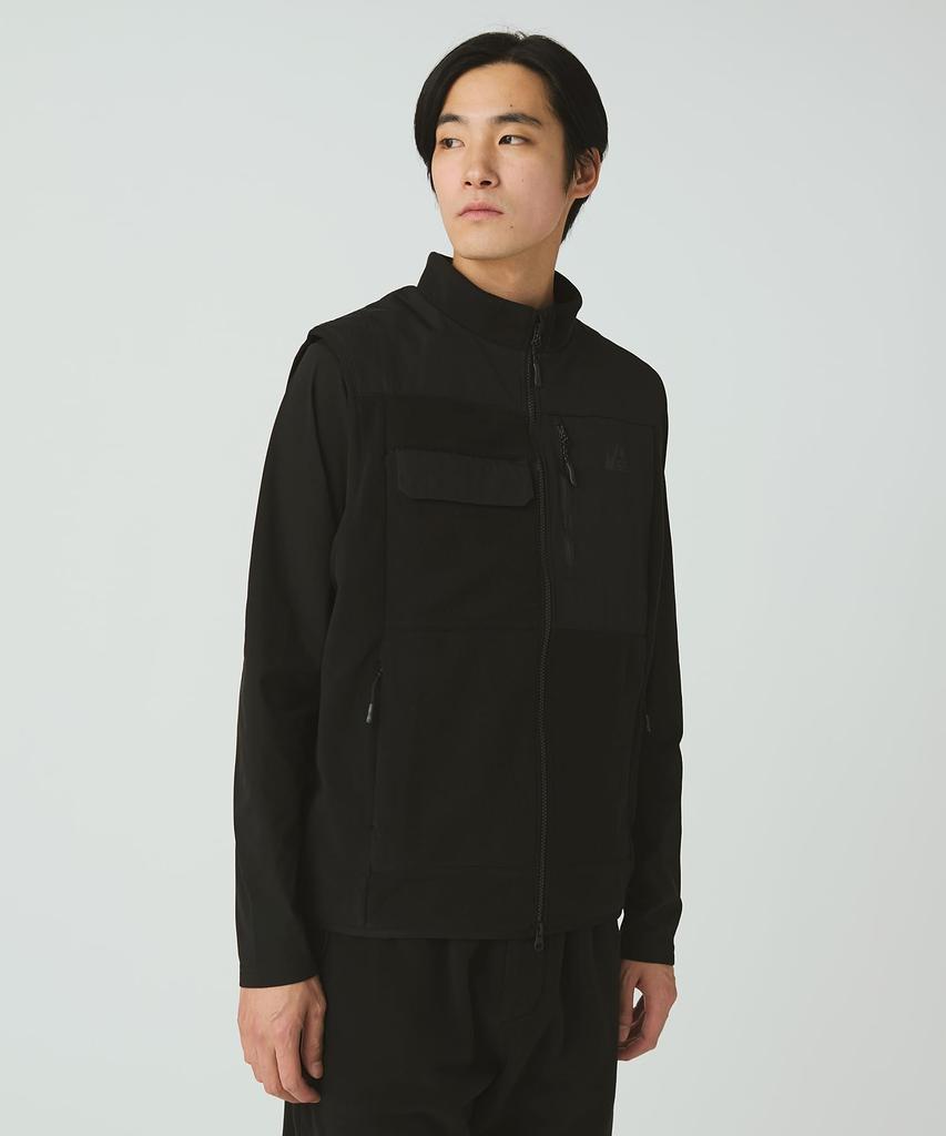 Snow Peak MofM Fleece Vest and GREIGE L MM4510-SW02, Men's Women's,