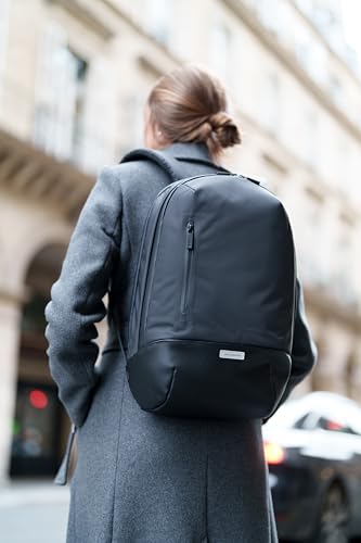 Moleskine Metro Backpack, Black, One Size, for Men and Women, 15-inch Laptop Storage, Business Backpack