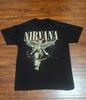 Nirvana In Utero Музыкальная футболка Мужская Большая XS Маленькая Короткий рукав Графическая Черная