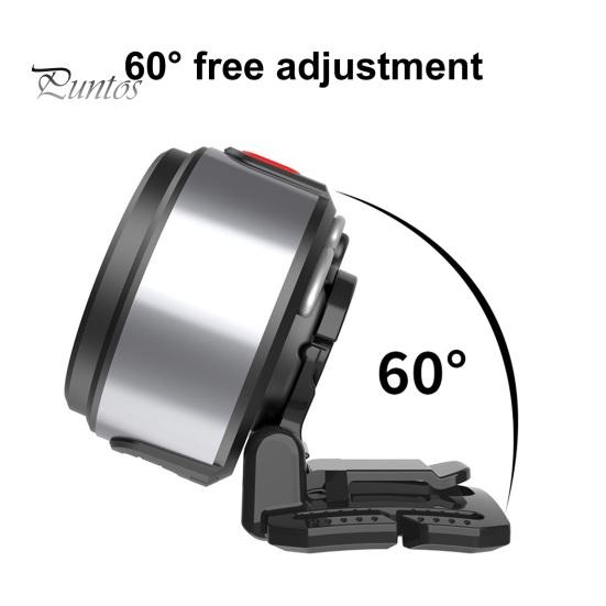 Уличный налобный фонарь, магнитный рабочий светильник, регулируемый перезаряжаемый, водонепроницаемый, 60 градусов, зажим для шляпы, светодиодный велосипедный фонарь