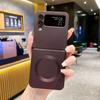 Новая модель, подходит для Samsung ZFLIP7, складной чехол для мобильного телефона с беспроводной зарядкой, Zflip6, чехол с жидким металлическим покрытием, магнитный защитный чехол