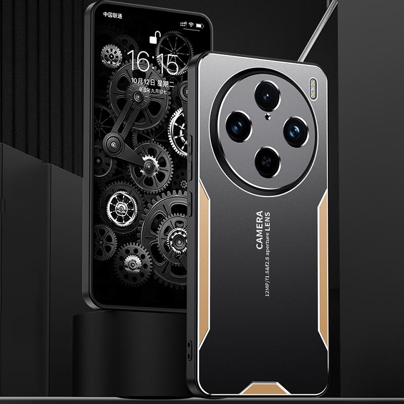 Для vivo X100 Pro 5G Жесткий чехол для мобильного телефона из алюминиевого сплава Пылезащитный чехол для телефона