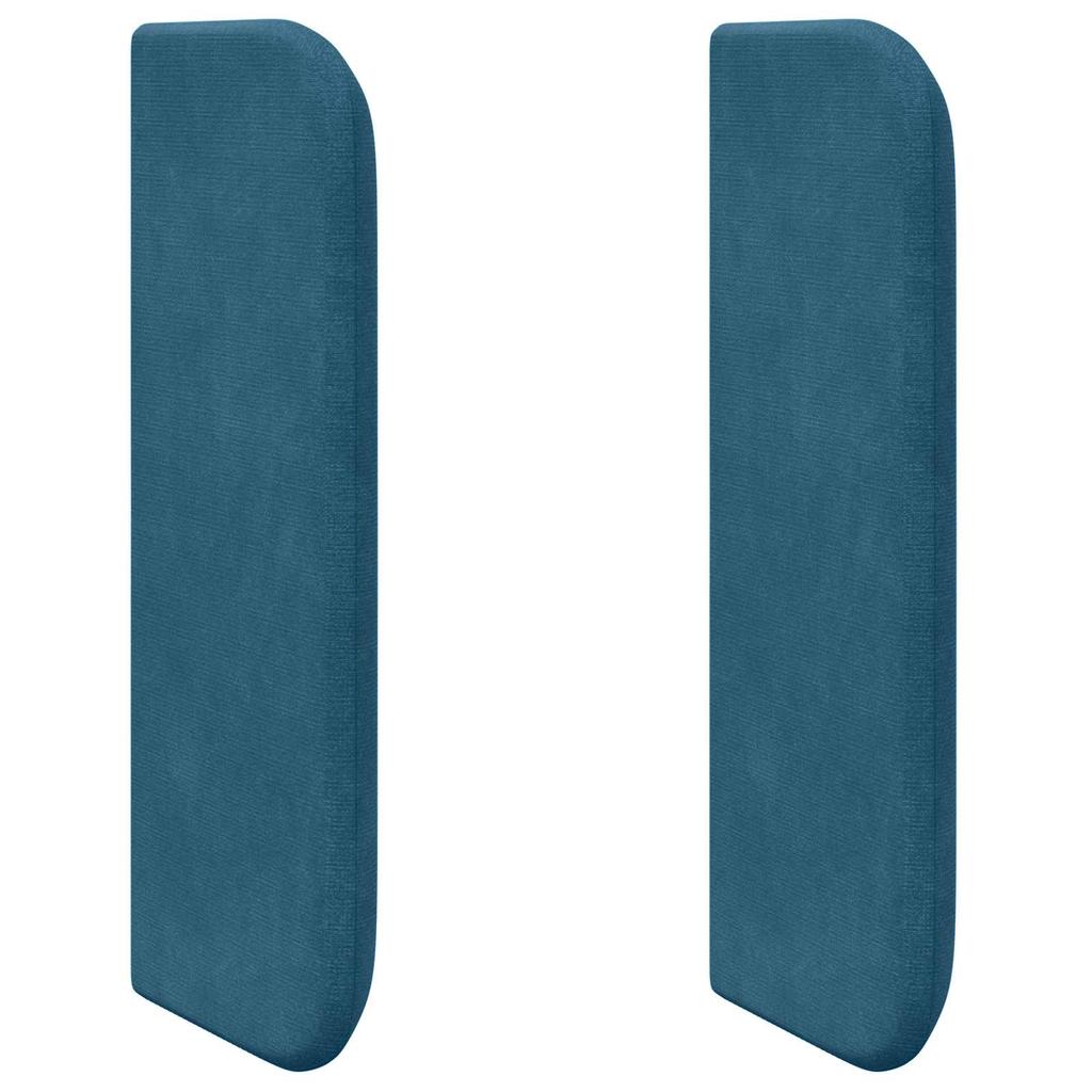 Headboard Ear Blue 40.5 x 40.5 x 4 cm Velvet