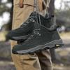 Зимняя обувь из высококачественного хлопка Мужские походные ботинки Теплые плюшевые зимние ботинки Мужские ботинки для пустыни Ботинки для холодной погоды Бесплатная доставка