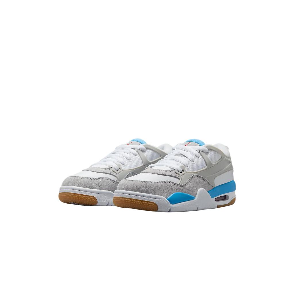 Air Jordan 4 RM GS University Blue Kids Sneakers White Neutral-Grey FQ7938-104