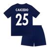 Chelsea FC Boys Caicedo 25 Sublimation Short Pyjama Set