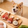 Squeaky Dog Toys for Small and Medium Dogs Plush Bite-Resistant Chew Toy with Sound Interactive Pet Toys for Teeth Cleaning and Boredom Relief