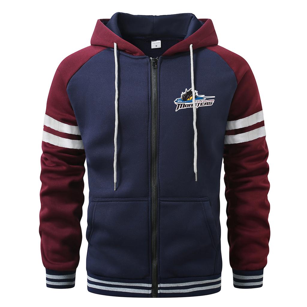 Худи для мужчин Кардиган на молнии Худи с капюшоном и карманом Спорт и отдых Мужская мода Толстовки и свитшоты Уличная одежда Повседневные Мужские пальто