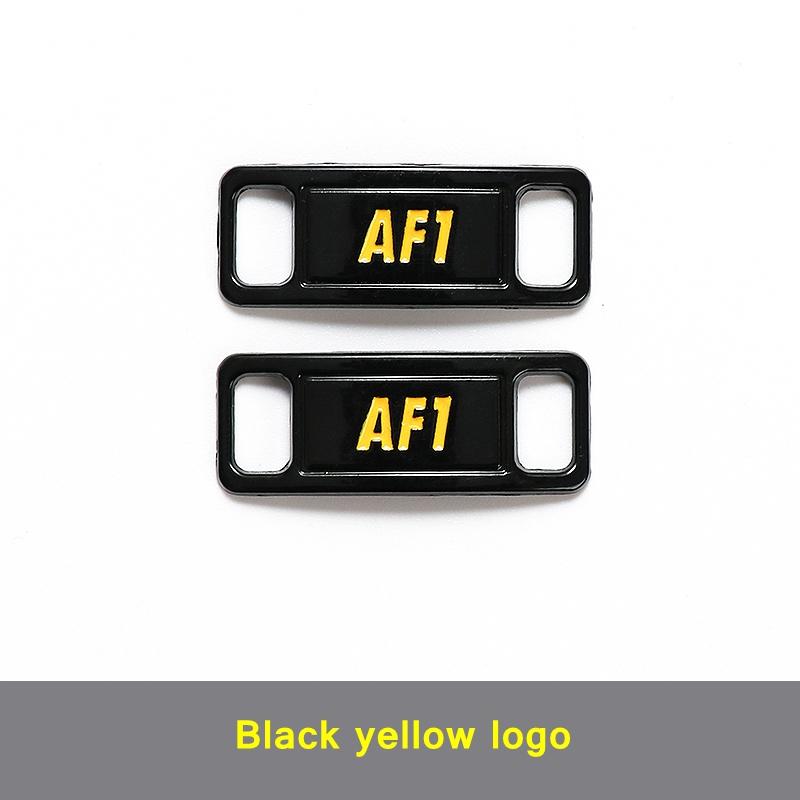 НОВЫЙ 1 пара Металлические пряжки для шнурков AF1 Украшение для обуви Подходит для всей обуви Кроссовки Аксессуары для обуви Пряжка для плоских шнурков