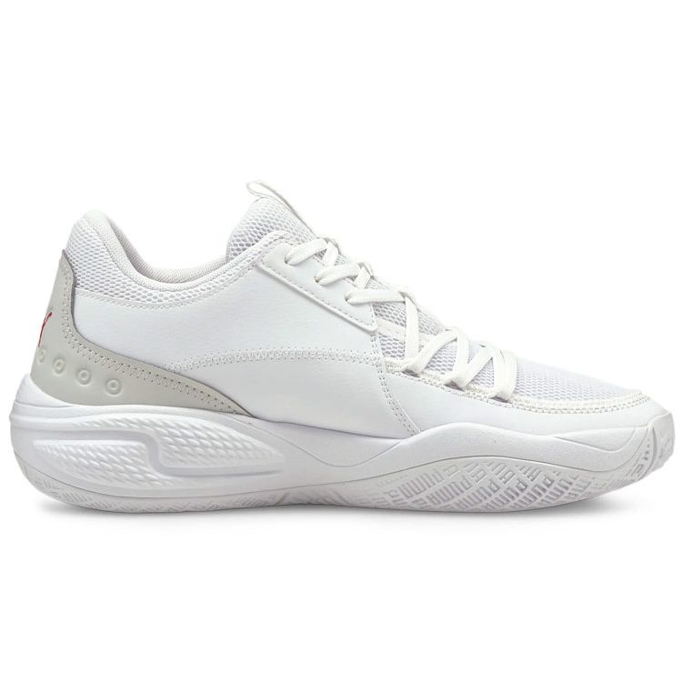 Puma Court Rider Team White High Risk Red Men Sneakers 195660-01
