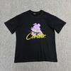 Хлопковая футболка Corteiz Streetwear Мужская Свободный крой Круглый вырез Короткий рукав Хип-хоп Графическая футболка