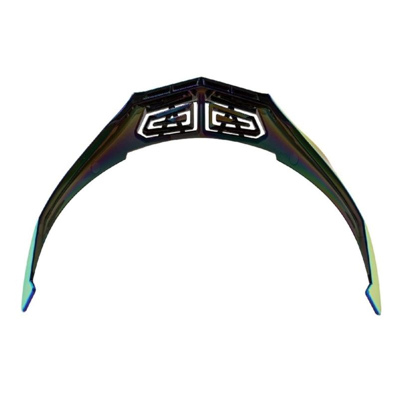 Lightweight Large Rear Wing Accessory Suitable for FF801 Enhanced Stability on Helmets Enhanced Comfort & Reduced Noise
