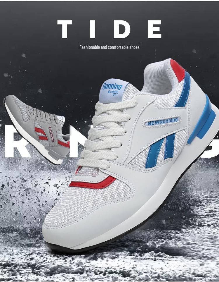 Мужские летние кроссовки в стиле ретро — легкие, модные кроссовки с низким верхом