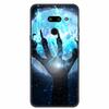 Для LG G8 G8S ThinQ Черные Чехлы Мягкий Силикон ТПУ Чехлы для Телефона Для G 8 S 8S ThinQ Роскошная Задняя Крышка Funda Мультяшный Чехол Para Capa