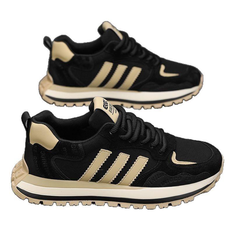 Весенняя и летняя повседневная обувь, модные туфли для пап, нескользящие, легкие, модные, универсальные, мужские туфли, популярная студенческая спортивная обувь